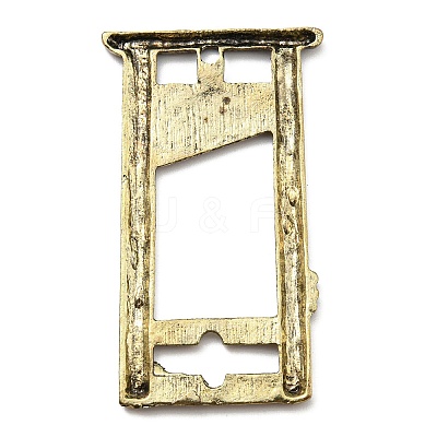 Plated Alloy Big Pendants LS-PALLOY-D020-10AG-1