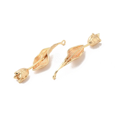 Brass Pendants KK-G468-04G-1