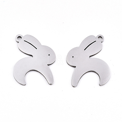 Non-Tarnish 201 Stainless Steel Pendants LS-STAS-S081-018-1