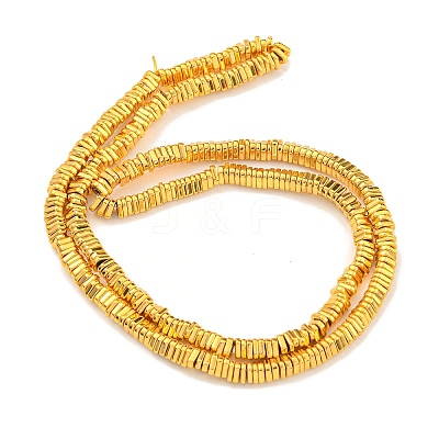 Electroplated Synthetic Non-magnetic Hematite Beads Strands G-C136-B01-03-1