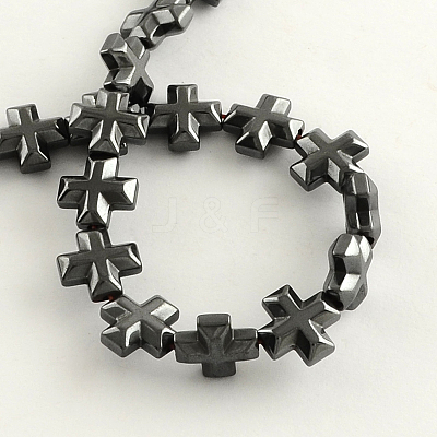 Non-magnetic Synthetic Hematite Bead Strands G-R260-17-1