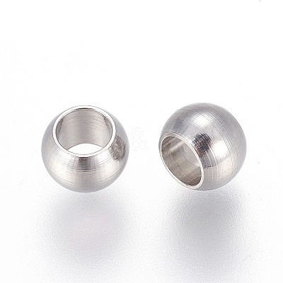 Tarnish Resistant 202 Stainless Steel Beads X-STAS-F170-04P-A-1