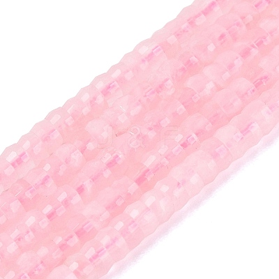 Natural Rose Quartz Beads Strands G-Q606-46A-17-1