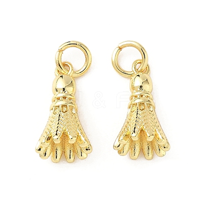 Brass Charms KK-I381-06G-02-1