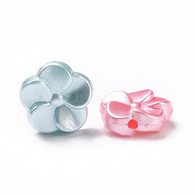 Imitation Pearl Acrylic Beads OACR-E013-26-1