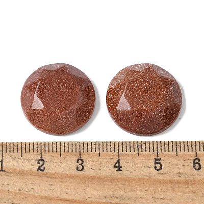 Synthetic Goldstone Cabochons G-Z075-04C-1