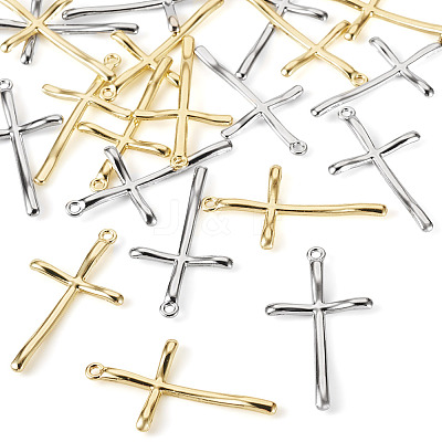 20Pcs 2 Colors Rack Plating Alloy Pendants FIND-TA0007-95-1