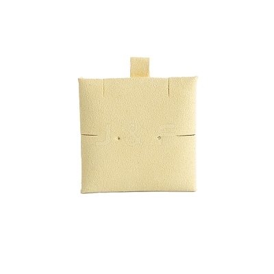 Double-Sided Microfiber Jewelry Insert Card PW-WG83078-02-1