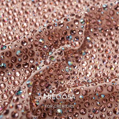 Preciosa® MAXIMA Crystal No Hotfix Flatback Stones Y-PRC-NSS6-23980-200-1