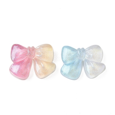 Transparent Resin Cabochons RESI-F056-02-1