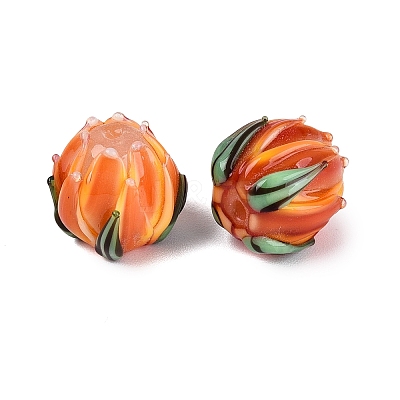 Handmade Lampwork Beads LAMP-Q039-18A-1