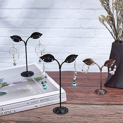3 Pcs Iron Earring Displays Sets EDIS-FG0001-09-1