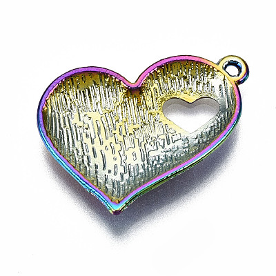 Rainbow Color Alloy Pendants PALLOY-S180-031-RS-1