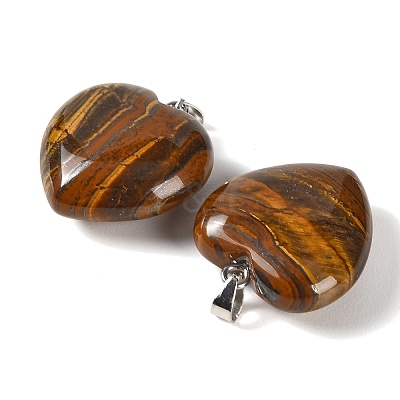 Natural Tiger Iron Pendants GG-CBAA0EE-04P-16-1