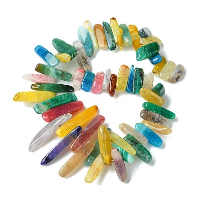 Gemstone Beads Strands G-Q254-1-1