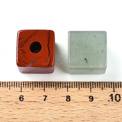 Natural Mixed Stone European Beads G-N345-07A-M-1