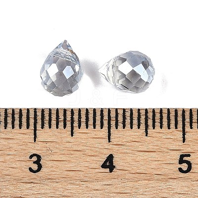 Electroplate Glass Beads EGLA-C008-01A-PL01-1