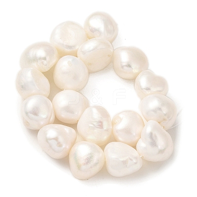 Natural Cultured Freshwater Pearl Beads Strands PEAR-A006-13B-1