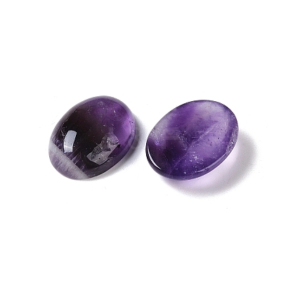 Natural Amethyst Cabochons G-B080-01A-03-1