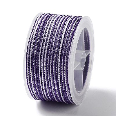 14M Two Tone Polyester Braided Cord OCOR-G015-02A-12-1
