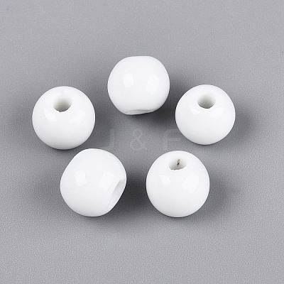 Vintage Handmade Porcelain Beads PORC-Q006-13A-39-1