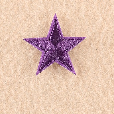 Computerized Embroidery Cloth Iron on/Sew on Patches DIY-F030-11-25-1