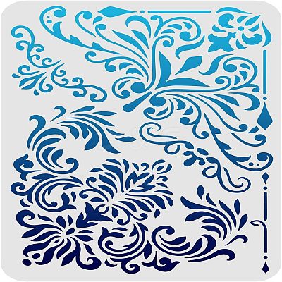 Plastic Reusable Drawing Painting Stencils Templates DIY-WH0202-280-1