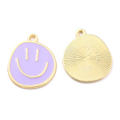 Alloy Enamel Pendants ENAM-D051-18G-06-1