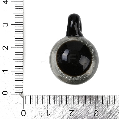 Handmade Lampwork Pendants LAMP-Q005-05C-04-1