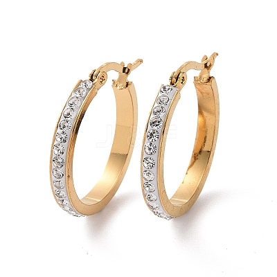 304 Stainless Steel Hoop Earrings EJEW-N0031-11G-01B-1