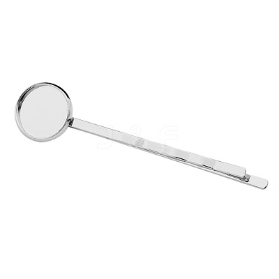 Brass Hair Bobby Pin Findings OHAR-PW0001-003S-1