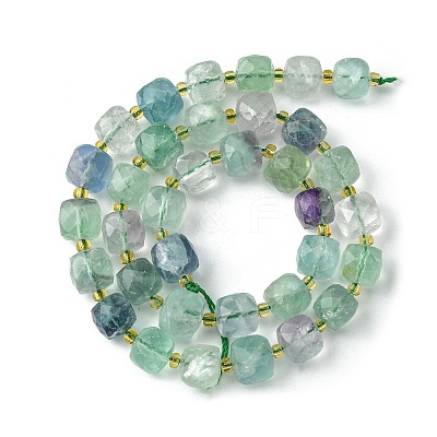Natural Fluorite Beads Strands G-Q010-A12-01-1