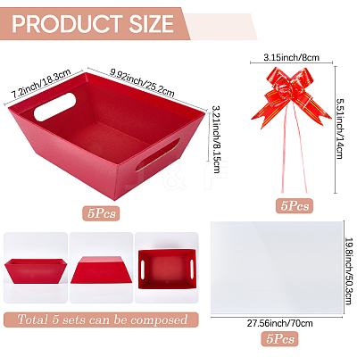Cardboard Gift Basket Kit CON-WH20013-01A-07-1