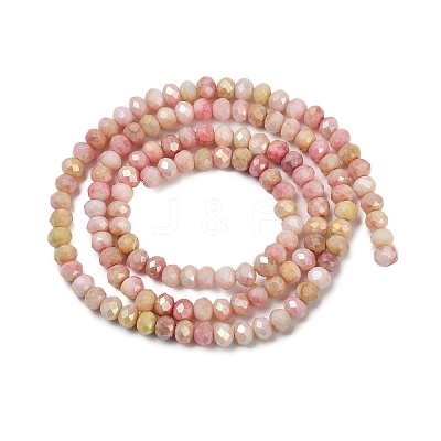 Ombre Effect Dyed Glass Beads Strands X-GLAA-C023-02-C12-1