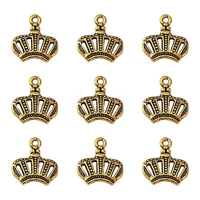 Tibetan Style Alloy Charms X-TIBEP-S029-AG-LF-1