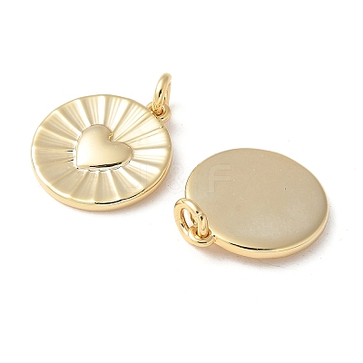 Brass Pendants KK-Q031-36G-1