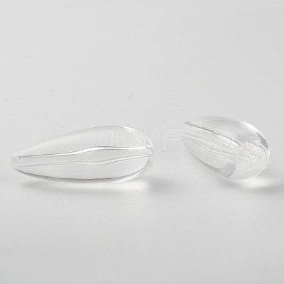 Transparent Acrylic Beads PL6315Y-1
