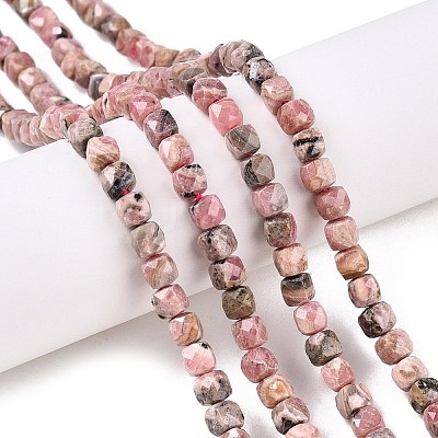 Natural Rhodonite Beads Strands G-N342-132-1
