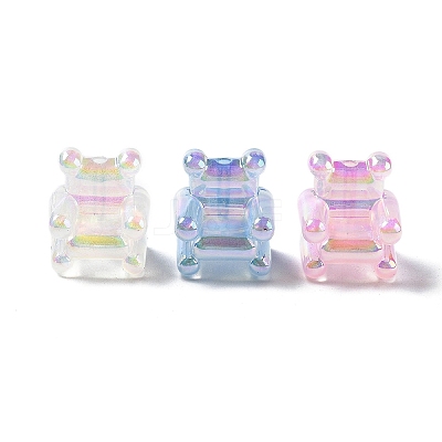 UV Plating Acrylic Beads MACR-K357-05-1
