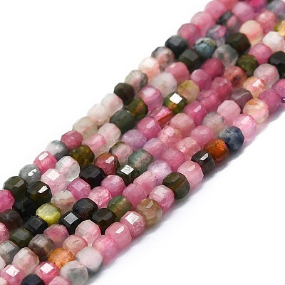 Natural Tourmaline Beads Strands G-P457-B01-03A-1