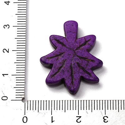 Synthetic Turquoise Pendants G-C147-04A-1