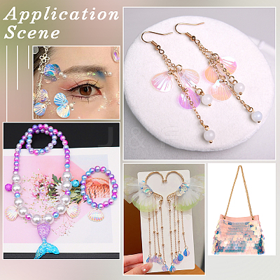 50G UV Plating Plastic Charms KY-CY0001-08A-1