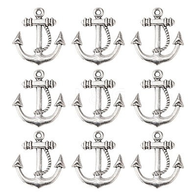 Tibetan Style Alloy Pendants X-LF0835Y-1