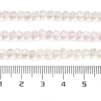 Transparent Painted Glass Beads Strands DGLA-A034-T3mm-A25-1