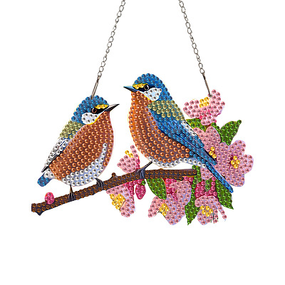 DIY Pair Bird Diamond Painting Kit PW-WG918D0-01-1