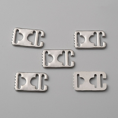 Zinc Alloy Ribbon Crimp Ends DIY-WH0430-053P-1