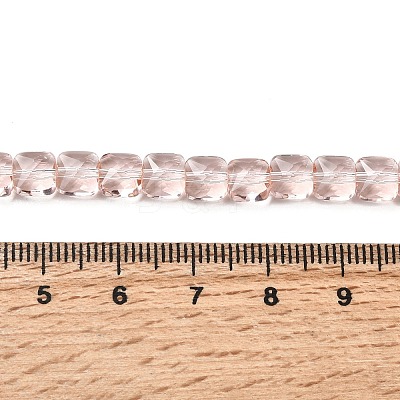 Transparent Glass Beads Strands GLAA-L050-A12-1