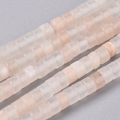 Natural Pink Aventurine Beads Strands G-F631-A33-1