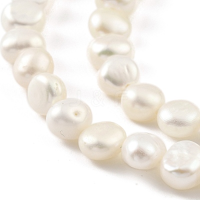 Natural Cultured Freshwater Pearl Beads Strands PEAR-A006-07G-X-1