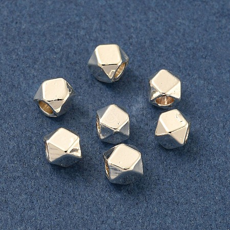 Rack Plating Brass Spacer Beads FIND-T071-03P-RS-1